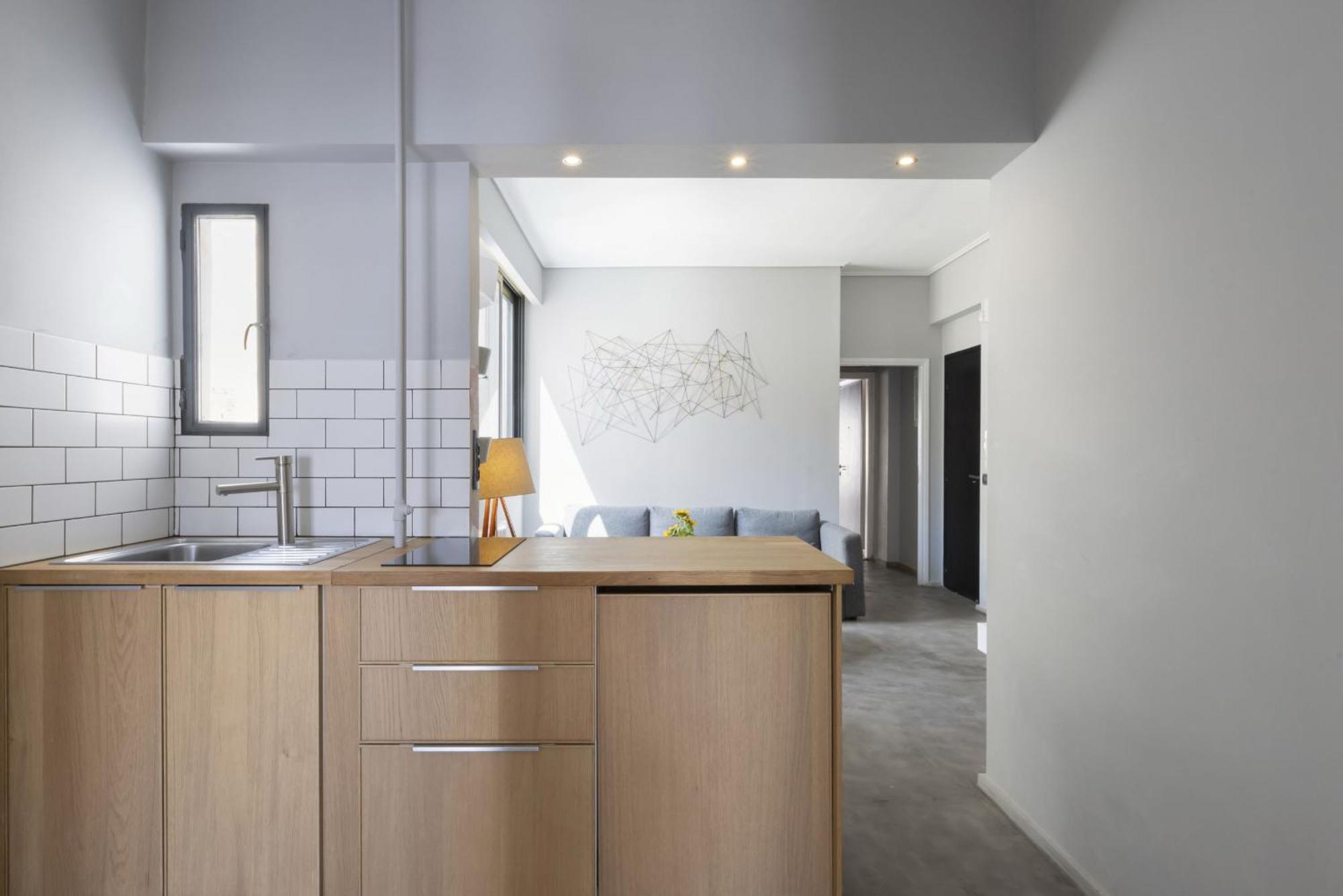 Super Modern Minimal Flat Nr Metro & Arch. Museum Apartamento Atenas Exterior foto